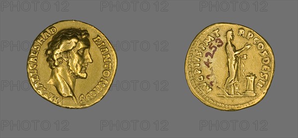 Aureus (Coin) Portraying Emperor Antoninus Pius, 138-161.