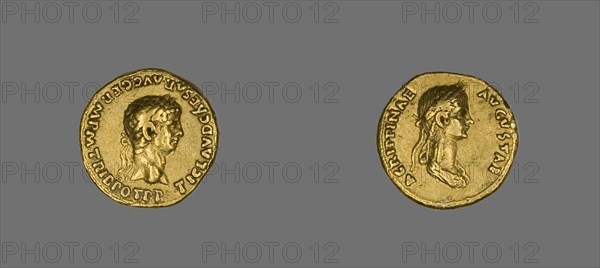 Aureus (Coin) Portraying Emperor Claudius, 50-54.