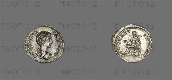 Denarius (Coin) Portraying Emperor Geta, 199-204.