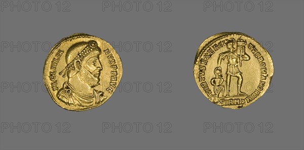 Solidus (Coin) Portraying Emperor Julian II, 361 (Summer)-363 (26 June).