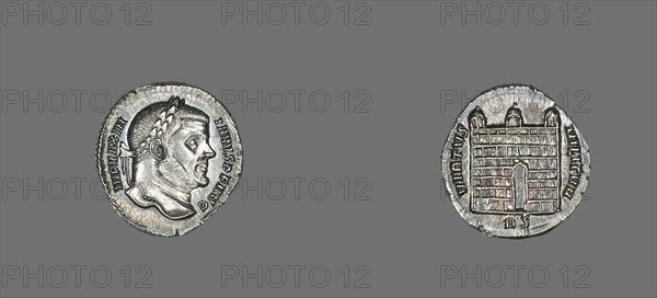 Denarius (Coin) Portraying Galerius Maximianus, 307-310.