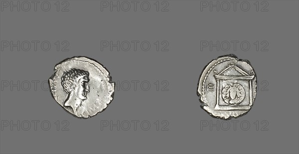 Denarius (Coin) Portraying Mark Antony, 42 BCE.