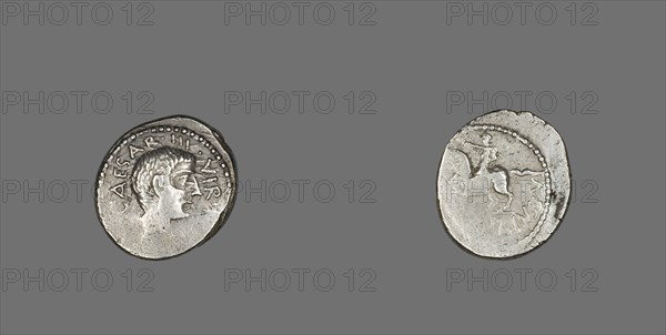Denarius (Coin) Portraying Octavian, 41 BCE.