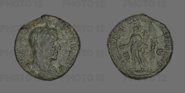 Coin Portraying Emperor Aurelian, 270-275.