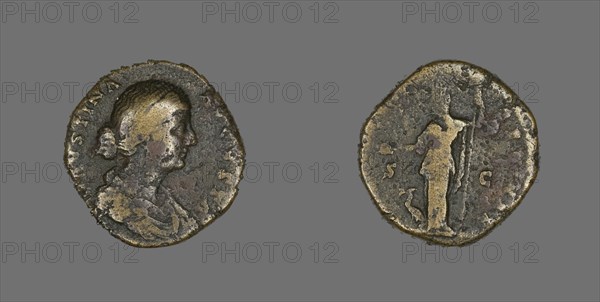 Coin Portraying Empress Faustina the Younger, 161-176.