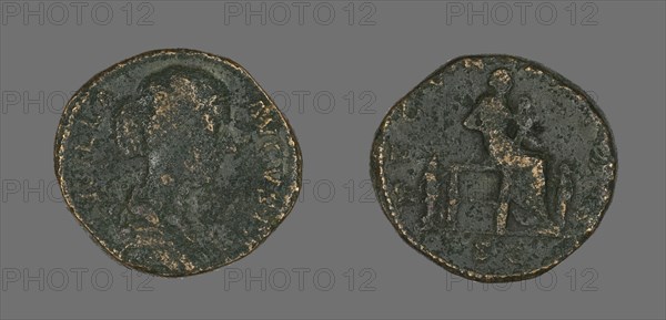 Coin Portraying Empress Lucilla, 164-169.