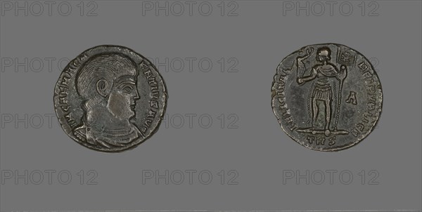 Coin Portraying Emperor Magnentius, 350-351.