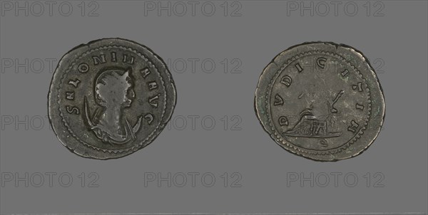 Coin Portraying Empress Salonina, 256.