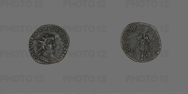 Coin Portraying Emperor Tetricus I, 268.