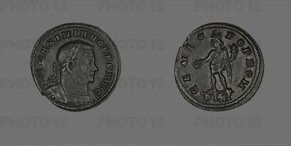 Coin Portraying Emperor Galerius Maximianus, (305 ?).
