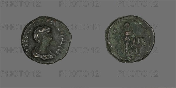 Tetradrachm (Coin) Portraying Empress Salonina, about 265.