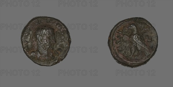 Tetradrachm (Coin) Portraying Emperor Gallienus, 253-268.