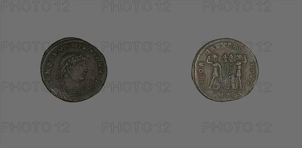 Follis (Coin) Portraying Emperor Constantine II as Caesar, 333-335.