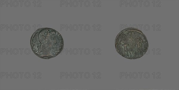 Coin Portraying Emperor Constantius II, 337-361.