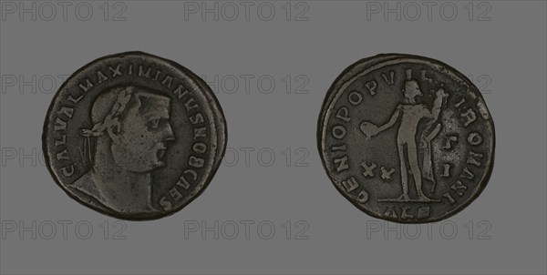 Follis (Coin) Portraying Emperor Galerius, about 301.