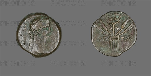 Coin Portraying Emperor Claudius, 41-54 (probably minted about 49-50).