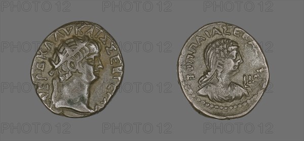 Tetradrachm (Coin) Portraying Emperor Nero, 64-65.