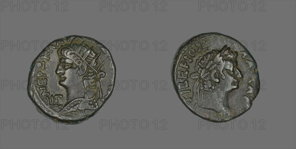 Tetradrachm (Coin) Portraying Emperor Nero, 66-67.