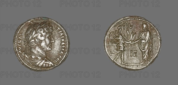 Tetradrachm (Coin) Portraying Emperor Hadrian, 131.