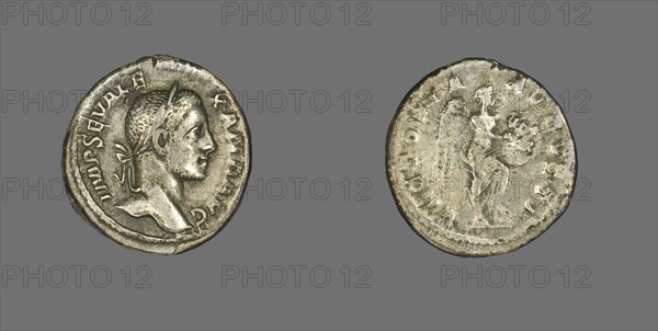 Denarius (Coin) Portraying Emperor Severus Alexander, 228-231.