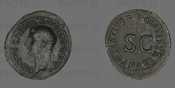 As (Coin) Portraying Emperor Drusus, 22-23.