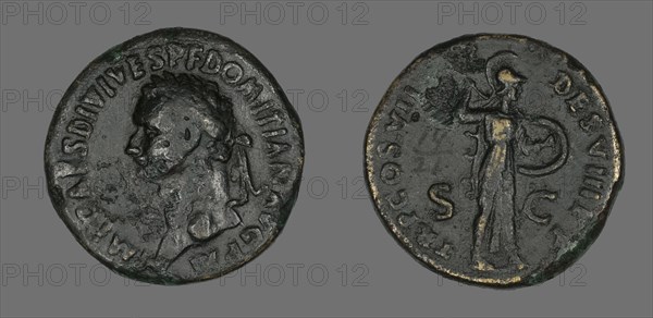 Sestertius (Coin) Portraying Emperor Domitian, 81.