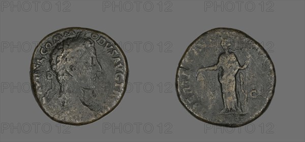 Sestertius (Coin) Portraying Emperor Commodus, December 177-December 178.