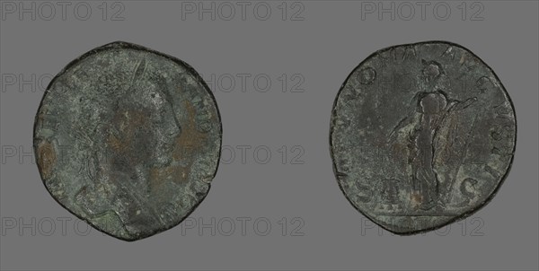 Sestertius (Coin) Portraying Emperor Severus Alexander, 222-231.