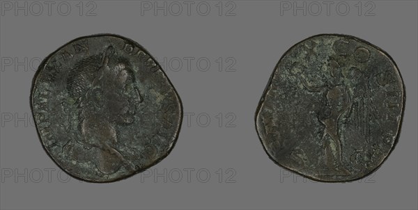 Sestertius (Coin) Portraying Emperor Severus Alexander, 231.