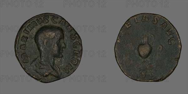 Sestertius (Coin) Portraying Emperor Maximus, 236-238.