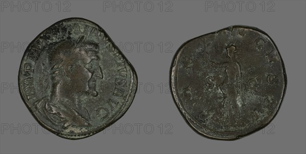 Sestertius (Coin) Portraying Emperor Maximinus, 235-236.