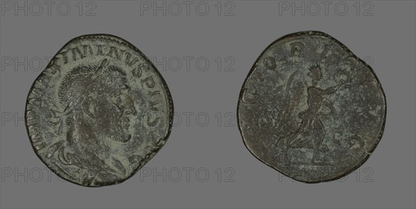 Sestertius (Coin) Portraying Emperor Maximinus, 235-236.