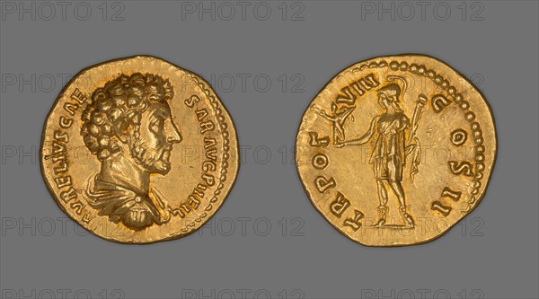 Aureus (Coin) Portraying Emperor Marcus Aurelius, 153-154, issued by Antoninus Pius.