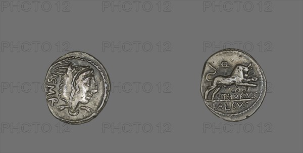 Denarius (Coin) Depicting the Goddess Juno Sospita, 105 BCE.