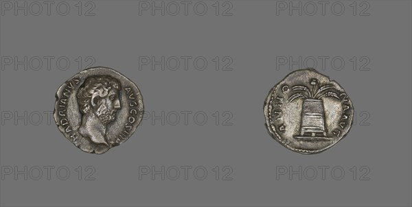 Denarius (Coin) Portraying Emperor Hadrian, 134-138.