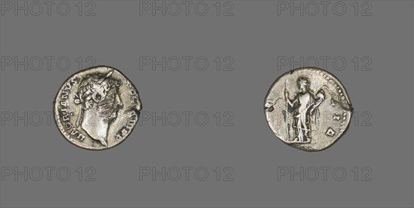 Denarius (Coin) Portraying Emperor Hadrian, 134-138.