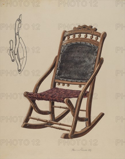 Child's Rocking Chair, 1939.