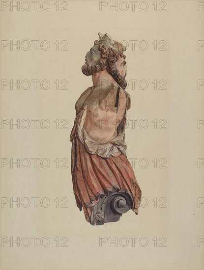 Figurehead: "Janus", c. 1938.