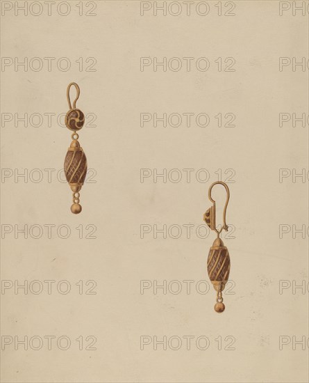 Earring, c. 1936.