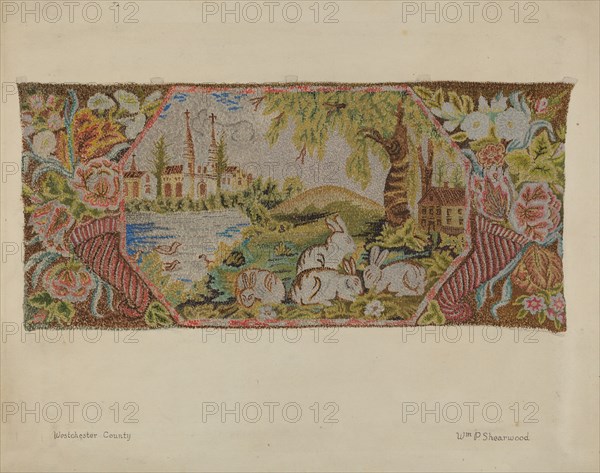 Hooked Rug, c. 1937.