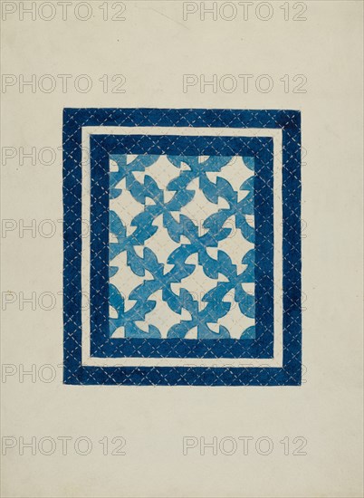 Patchwork Quilt, 1935/1942.