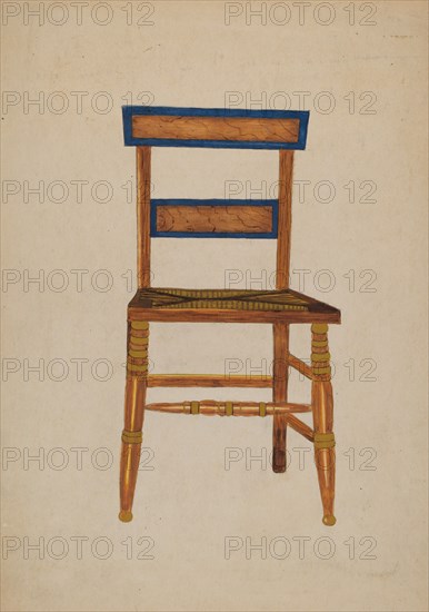 Empire Chair (American), c. 1940.