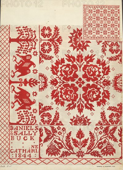 Coverlet, 1935/1942.
