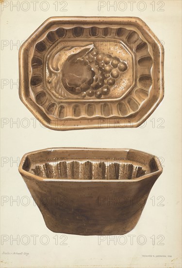 Crockery Mold, 1936.
