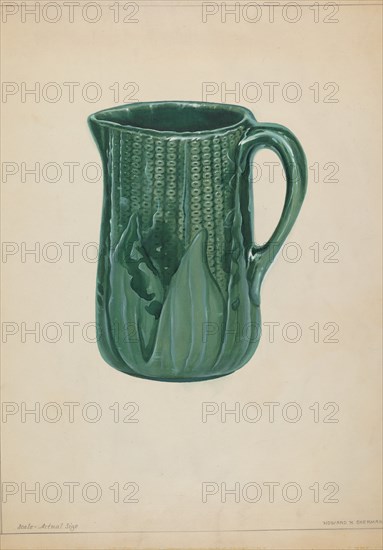 Bennington Pitcher, c. 1937.