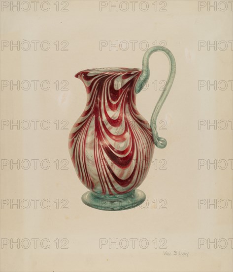 Pitcher, c. 1940.