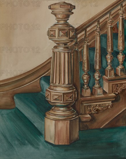 Newel Post, c. 1936.