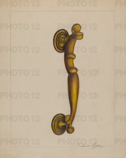 Door Knocker, c. 1936.