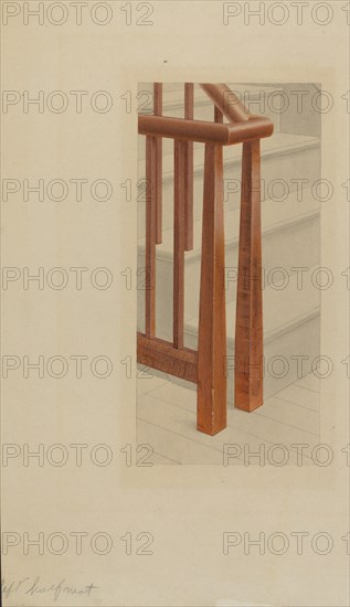 Newel Post, c. 1937.