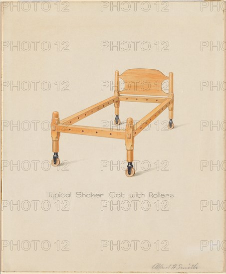 Shaker Cot, c. 1937.